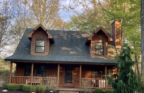 Saugatuck Cabin | Top-Rated 5-Star Cabin with Pool & Ocean Views for Getaways