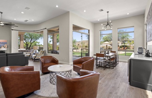 Central Scottsdale Villa | Exquisite Desert Villa with Pool, Spa & Mountain Views