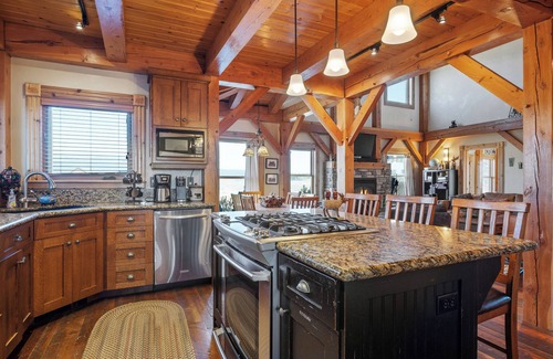 Island Park Cabin | Scenic Cabin with Mountain Views, Pool & Spa Near Yellowstone