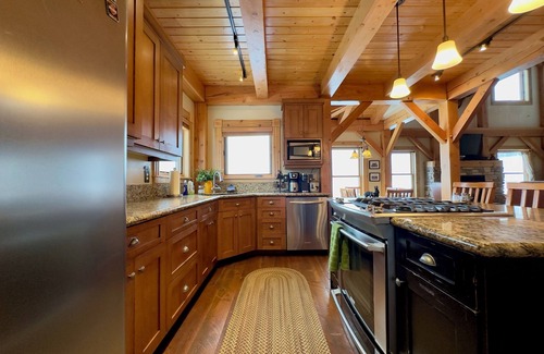 Island Park Cabin | Scenic Cabin with Mountain Views, Pool & Spa Near Yellowstone