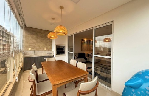 Guarapari Apartment | Beachfront Bliss at Enseada Azul with Spa and Family Amenities