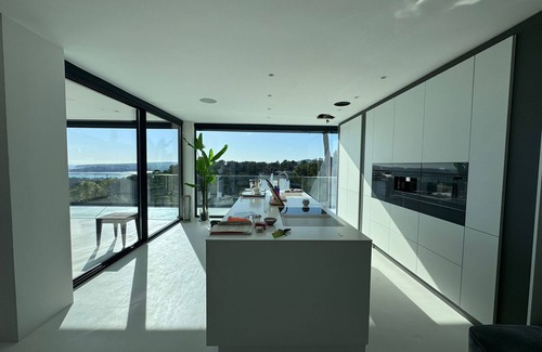 Portals Nous Villa | Modern 4-Bedroom Villa in Costa den Blanes with Spa
