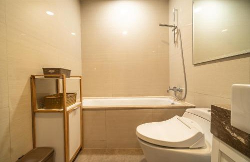 Jakarta Apartment | Convenient Casa Grande 2+1BR with Pool & Mall Access