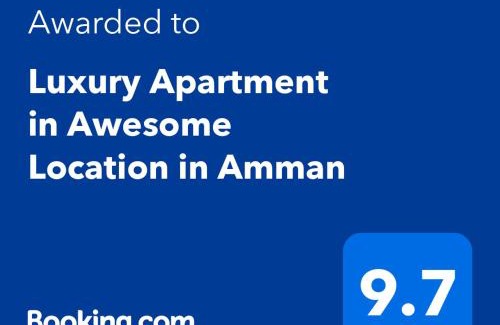 Amman Apartment | Comfortable Apartment in Prime Amman Location - 4 Star!