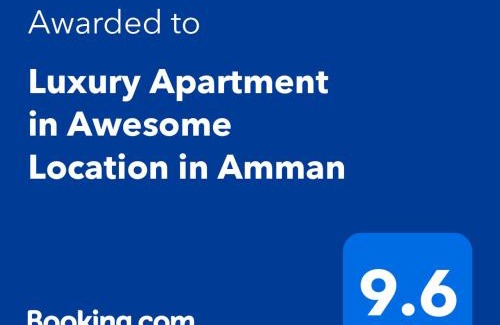 Amman Apartment | Comfortable Apartment in Prime Amman Location - 4 Star!