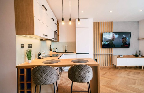 Kosice Old Town Apartment | Stylish Apartment with City Views in Košice Old Town