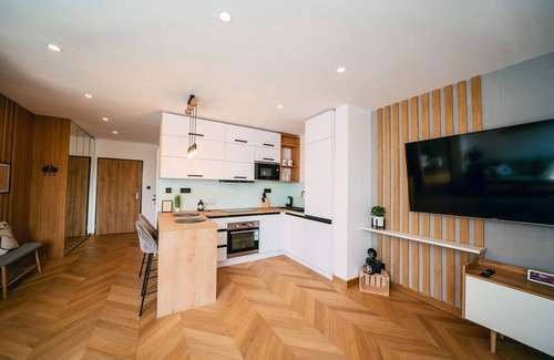 Kosice Old Town Apartment | Stylish Apartment with City Views in Košice Old Town