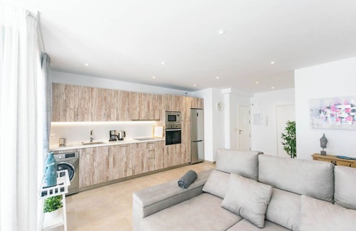 Competa Apartment | Mountain View Apartment with Garden, Pool & Spa Amenities