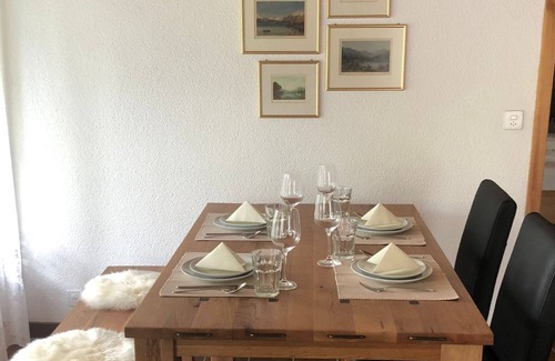 Brienz Apartment | Luxury apartment with private garden terrace in romantic Brienz, near Interlaken