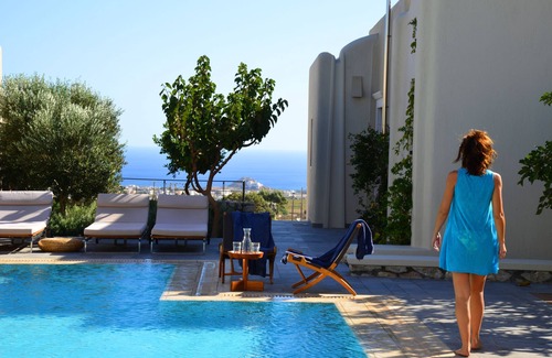 Messaria Villa | Architect Designed Cycladic House with Pool & Spa Amenities