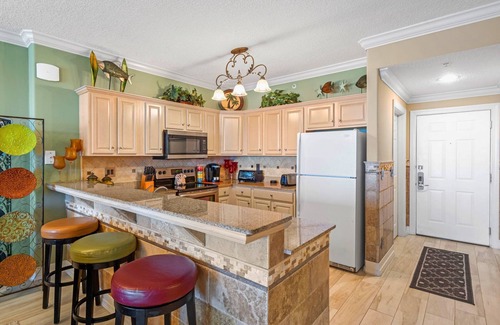 West Panama City Beach Condo | Beachfront Condo with Ocean Views & Free Beach Service!