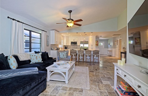 Naples Park House | Beachfront Cottage in Naples with Heated Pool & Hot Tub