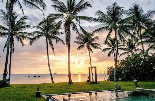 Taling Ngam House | Luxury Beach front Villa Baan Asan Chef and Staff included lth9