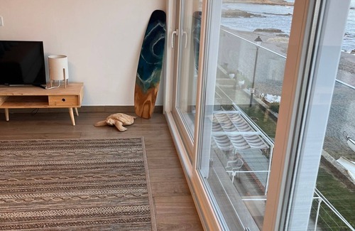Torreguadiaro Apartment | Beachfront Two-Bed Apartment with Spa and Pet-Friendly Options