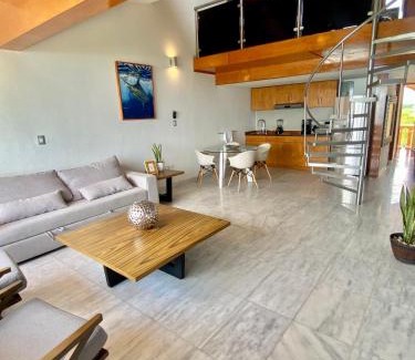 Puerto Juarez Apartment | Beachfront Oasis with Ocean View and Pool Access