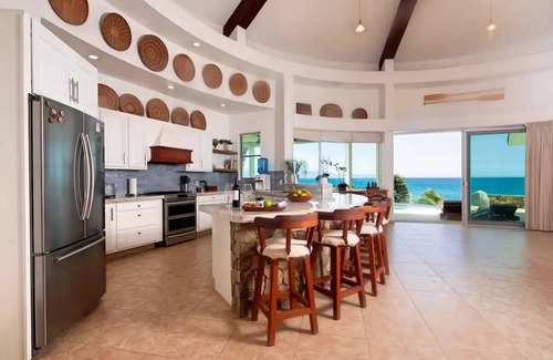 Buenavista House | Elegant Beachfront Retreat with Pool & Panoramic Views
