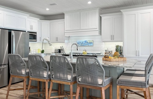 Southpointe House | Luxury/Beachfront/Heated Pool/Elevator/Indoor-Outdoor Game room/Fire pit