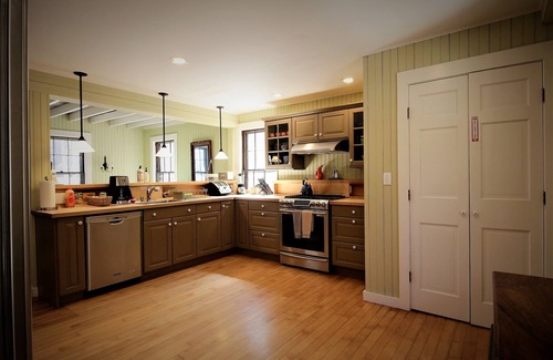 Lenox House | Indulgent Berkshires Retreat in Lenox with Spa & Lake View