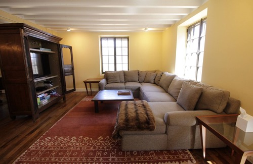 Lenox House | Indulgent Berkshires Retreat in Lenox with Spa & Lake View