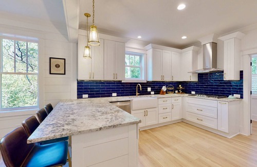 Bald Head Island House | Pet-Friendly Home with Golf Views, Spa and Pool Access