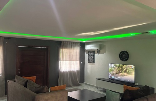 Ofin Apartment | Luxury Brown-Themed Apartment with Balcony Views & Comfort