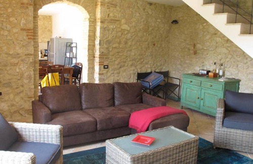 Rocca Sinibalda Villa | Elegant Casale Sabina Valley with Ocean View & Private Pool