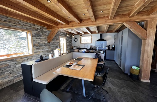 Montgenevre House | Elegant Chalet Retreat at 1920m with Ocean Views