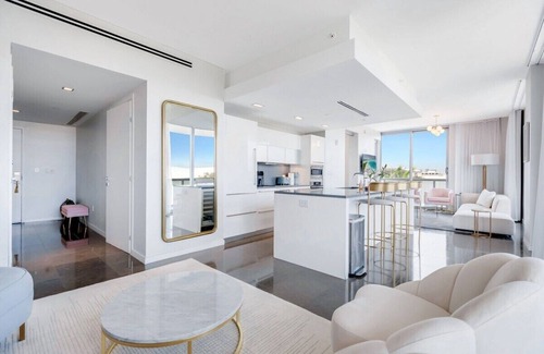 City Center Apartment | Boulan South Beach: Oceanview Unit with Rooftop Pool Access
