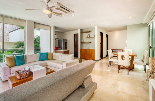 Zazil-ha Apartment | Beachside Condo with Ocean Views, Rooftop Pool & AC