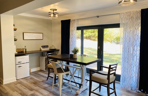 Morristown House | Inviting Basement Retreat with Pool and Game Room Awaits