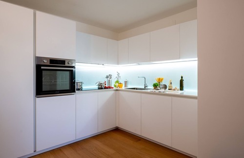 Chiavari Apartment | Elegant Design Apartment with Pool, Steps from the Beach