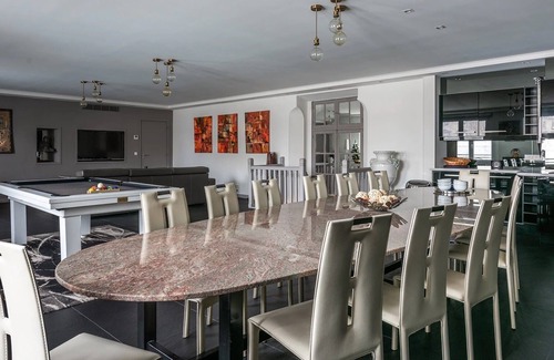 Quartier de la Monnaie Apartment | Elegant Duplex with Breathtaking Seine Views & Premier Amenities