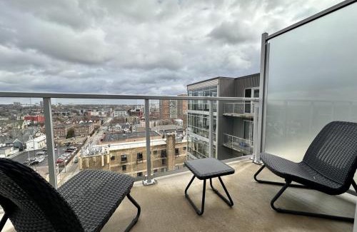 Lower East Side Apartment | Modern East Side Studio with Gym and Balcony Access