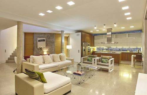 Sant Antoni de Portmany Villa | Stylish Villa Solana: 5 Bedrooms with Private Pool & Spa