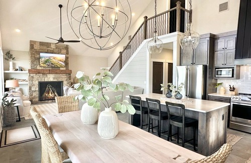 Roach House | Family-Friendly Lakefront Retreat with Private Dock & Firepit