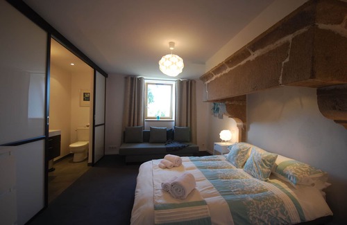 Plenee-Jugon Other | Elegant Farmhouse Retreat with Swim Spa Pool near Dinan
