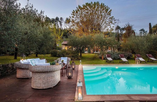 Camaiore Villa | Elegant Farmhouse Retreat with Private Pool in Camaiore