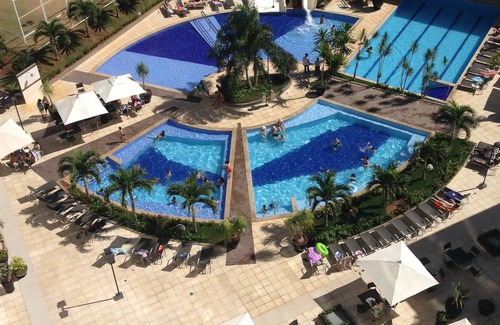 Pousada do Rio Quente Apartment | Stylish Flat with Private Pool Near HOT PARK - Rated 9.4