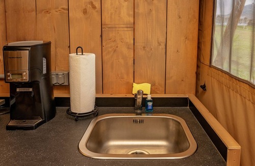 Luray RV Rental | Pet-Friendly Glamping Tents at Luray Riverfront Resort