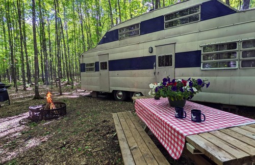 Phelps Apartment | Discover 1920's John Dillinger's Glamping Tent & Spa Oasis