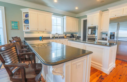 Ocean Point House | Elegant Home Steps from Beach with Pool & Hot Tub Access