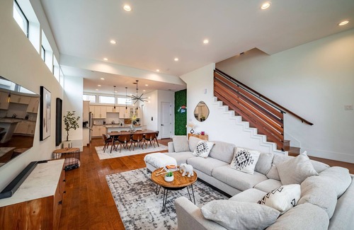 Midtown House | Skyline View Home in Midtown with Spa and Hot Tub