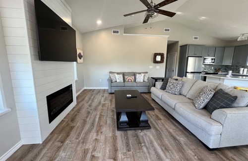 Cedar Lane House | Pet-Friendly Retreat on Caney Creek with Pool & Hot Tub