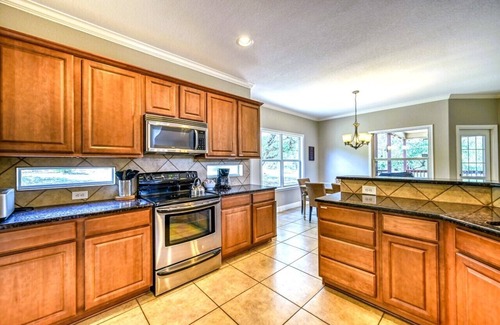Spring Branch House | Elegant Retreat with Pool & Fire Pit Near Canyon Lake