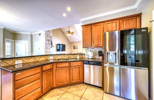 Spring Branch House | Elegant Retreat with Pool & Fire Pit Near Canyon Lake