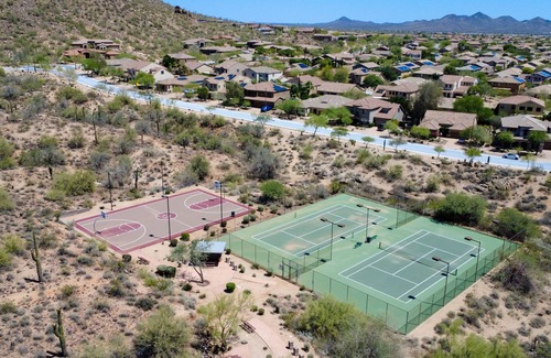 Tramonto House | Luxury home Pool + Hot Tub King Suite near Mayo Clinic, Sonoran Preserve,Hiking
