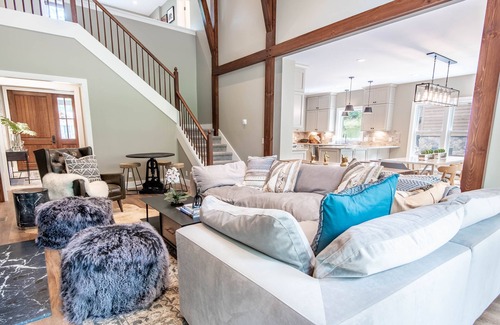 Boyne City House | Spacious 5BR Home with Spa & Hot Tub at Boyne Mountain
