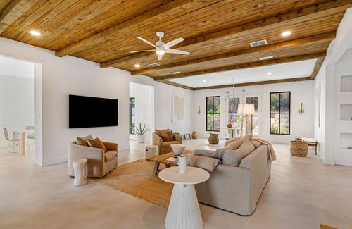 Arp House | Beachfront Retreat with Private Pool & Chef's Kitchen