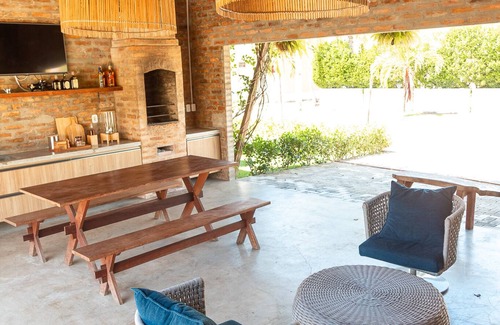 Barra de Sao Miguel House | Elegant Oceanfront Home with Private Pool in Barra de São Miguel