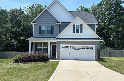 Spring Lake House | Exceptional House with Hot Tub and Fire Pit Near FT Liberty